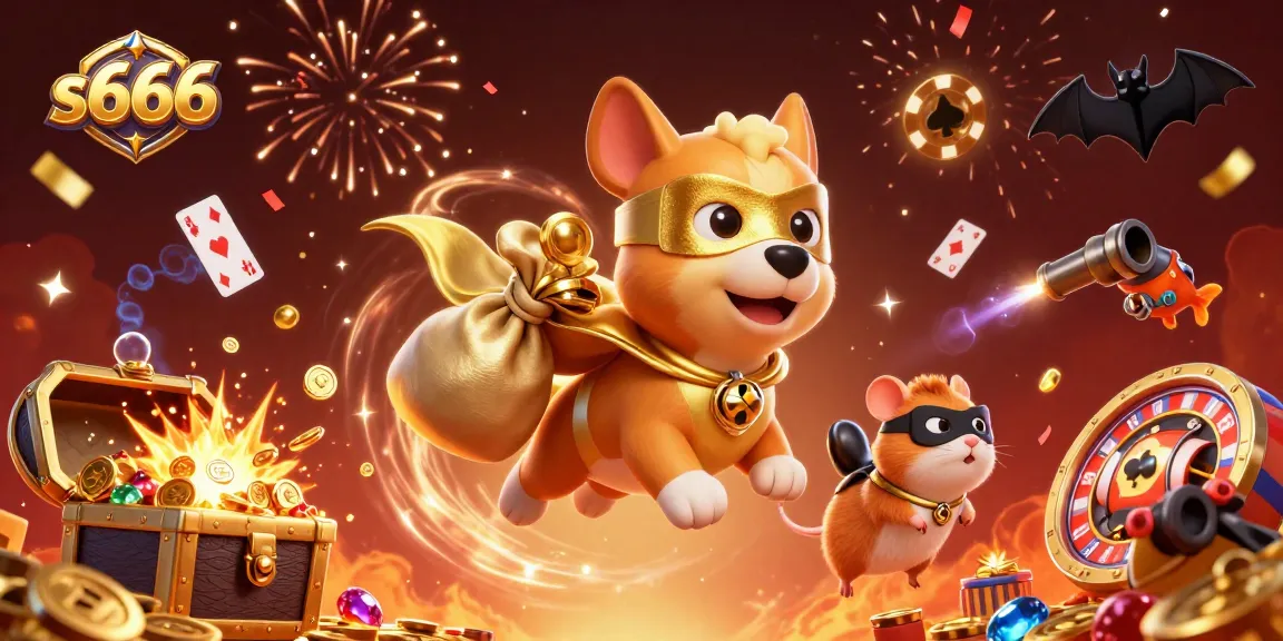 Experience thrilling gaming moments with s666 in this vibrant casino action scene full of excitement.