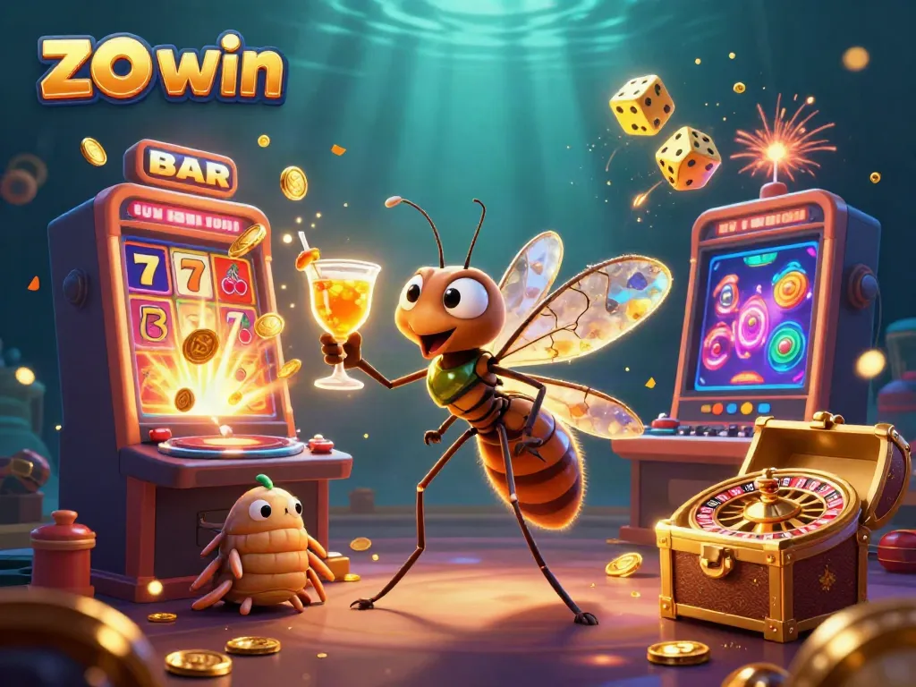 Experience the vibrant world of zo win casino with dynamic gameplay elements and colorful characters.