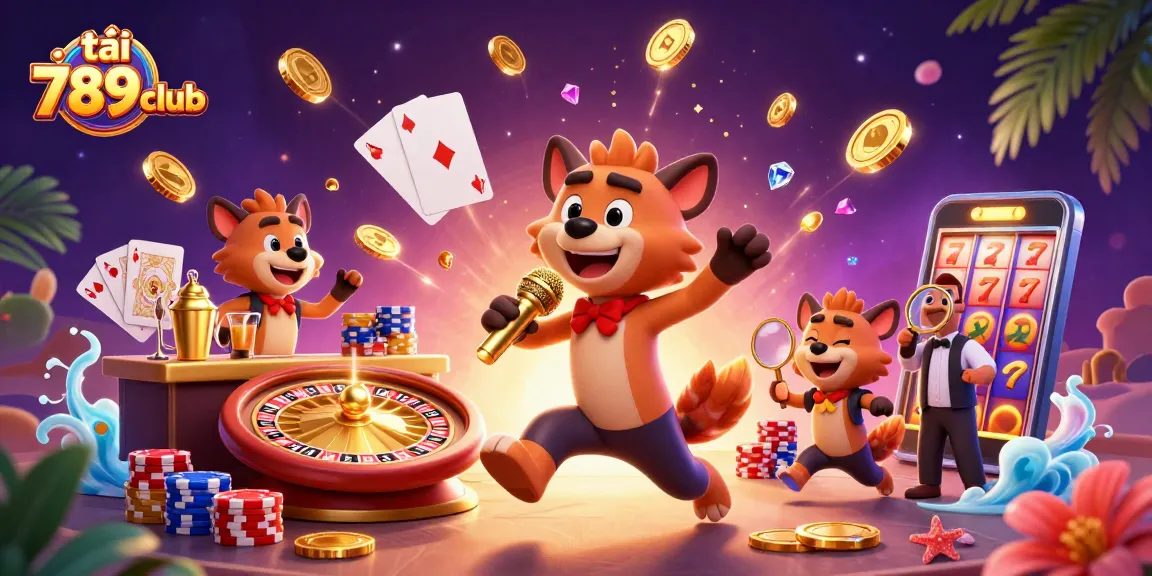 Play at 789club to experience thrilling casino action with vibrant characters and golden rewards.