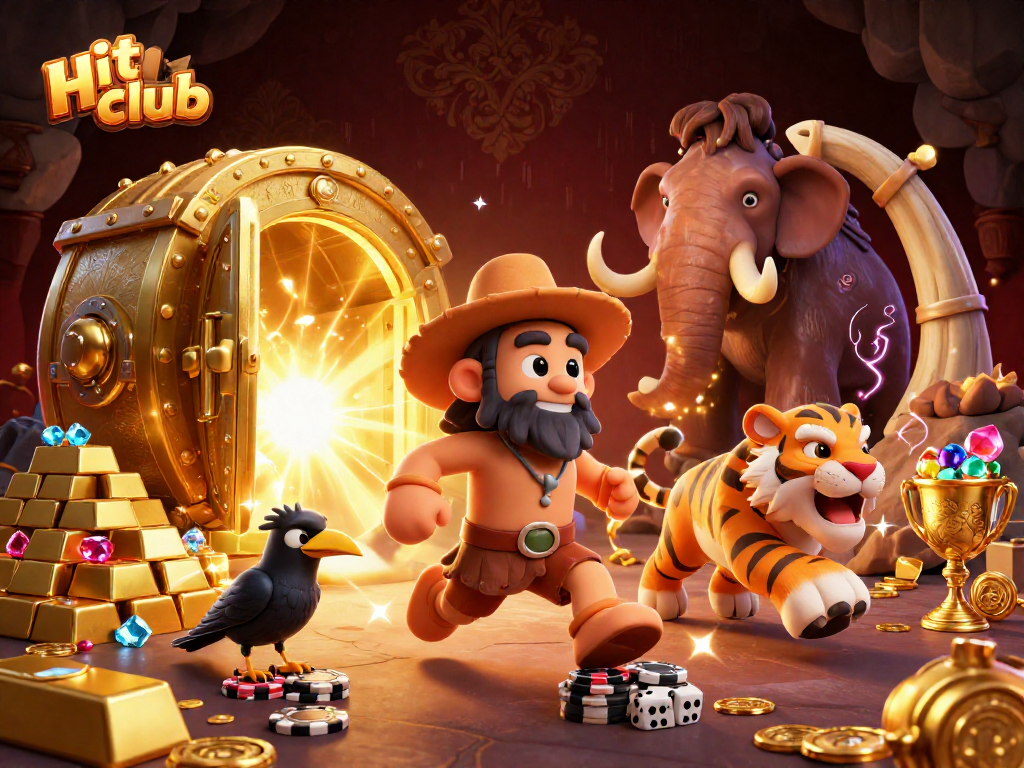 Engage in thrilling action at the Hit club prehistoric casino with daring characters and dynamic treasure.