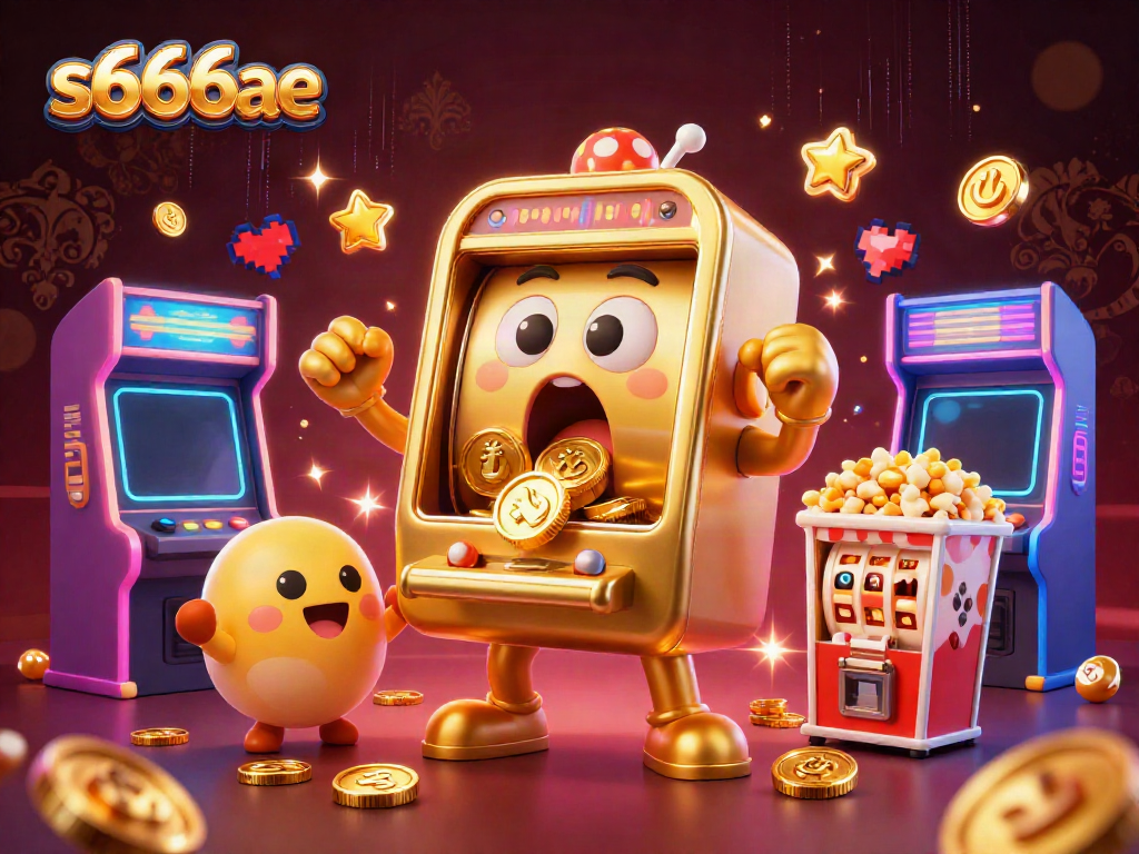 Experience thrilling jackpots with the s666ae slot machine in a vibrant casino atmosphere.