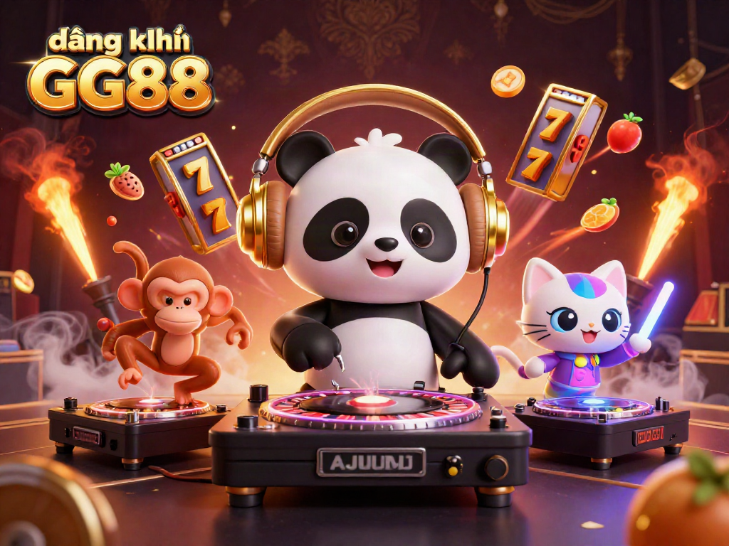 Join the celebration with đăng ký GG88 for thrilling rewards in an ultra-detailed casino scene.