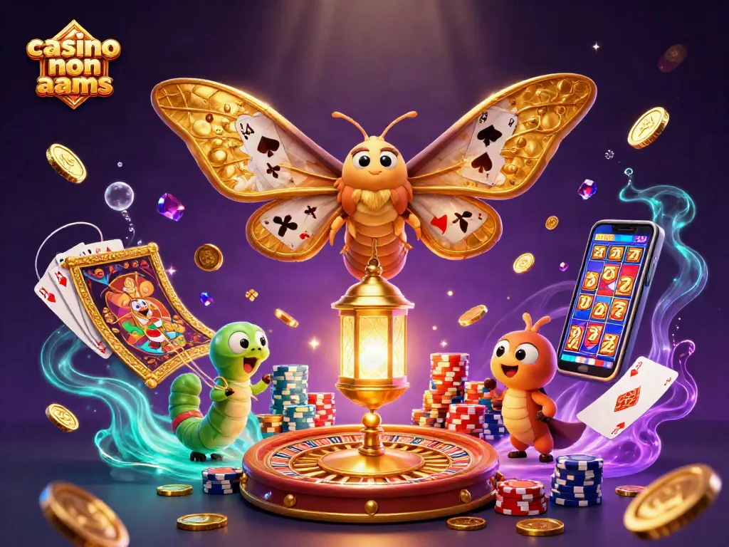 Gioca nei casino non AAMS con la farfalla e i suoi alleati che creano scene di scommessa