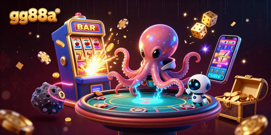 Experience thrilling gaming action with gg88a sa at a vibrant 3D alien-themed casino