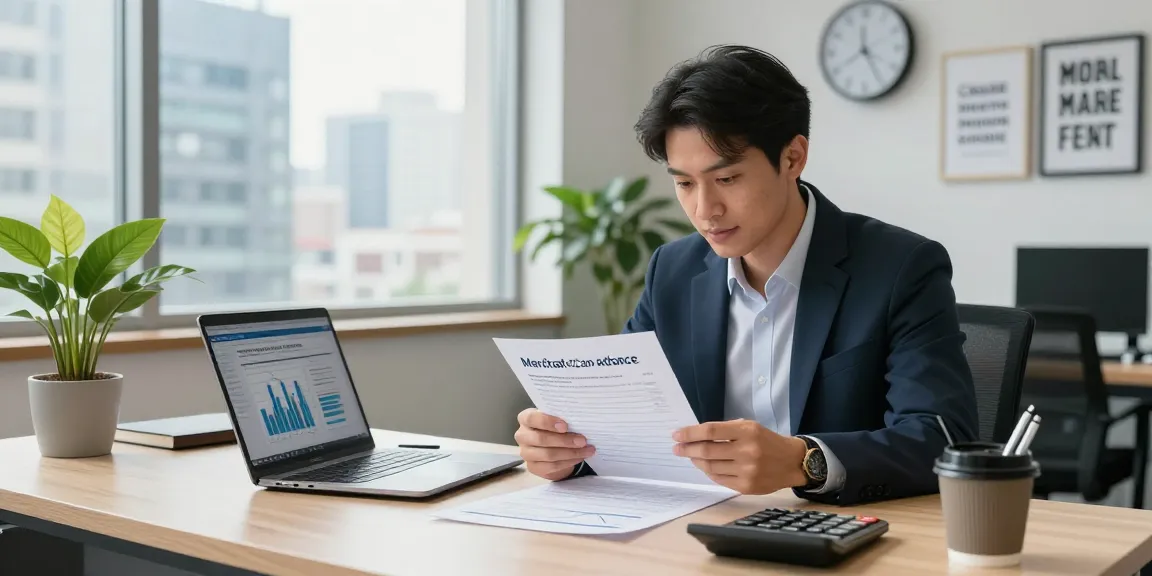 Exploring the best merchant cash advance UK no credit check options in a modern office environment.