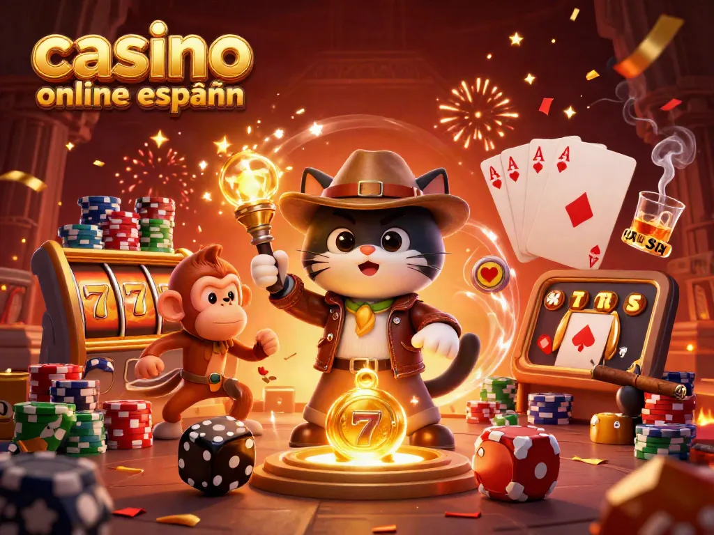 Juega en casino online español disfrutando de tragamonedas y emocionantes jackpots.
