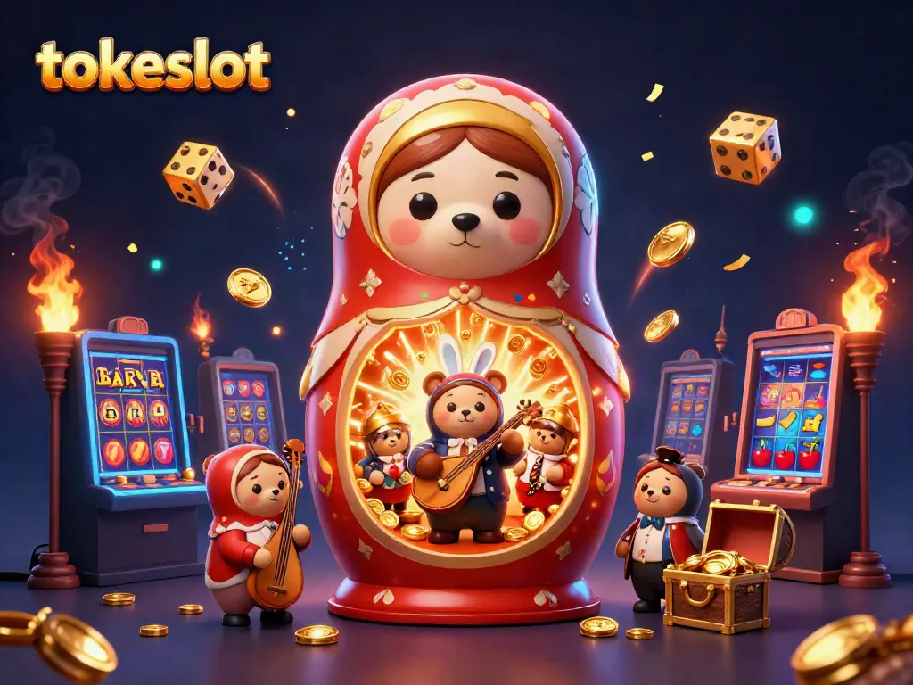 Mainkan judi online di Tokeslot dengan koleksi permainan menarik dalam ilustrasi 3D yang penuh energi.