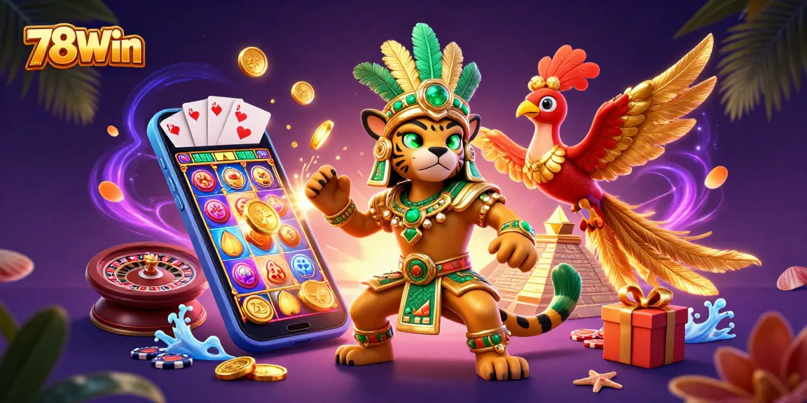 Engage in fun with 78Win's exciting slots and games where vibrant elements come to life!