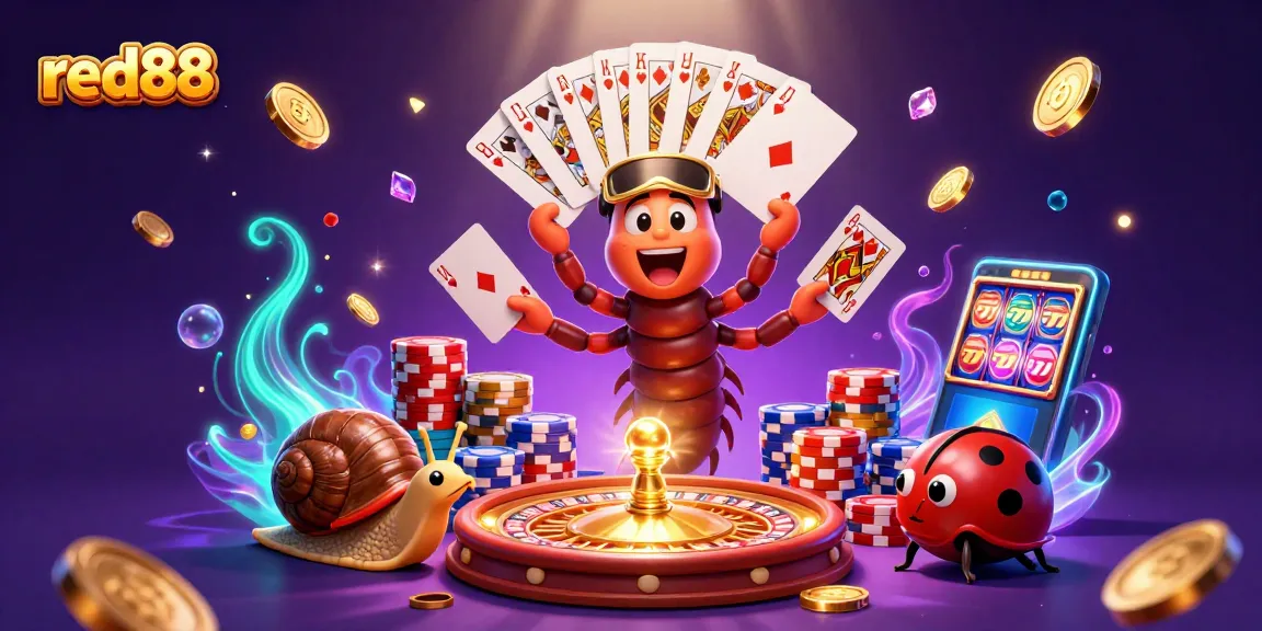 Experience winning strategies at red88 with vibrant casino action and colorful characters.