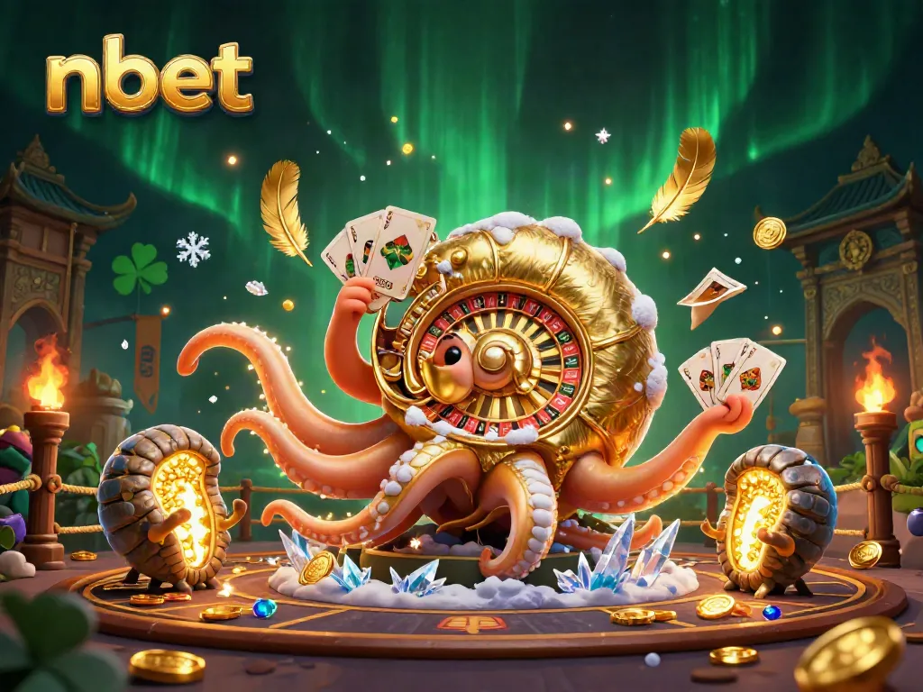 Experience thrilling gameplay with nbet's vibrant casino illustration featuring unique characters and immersive elements.