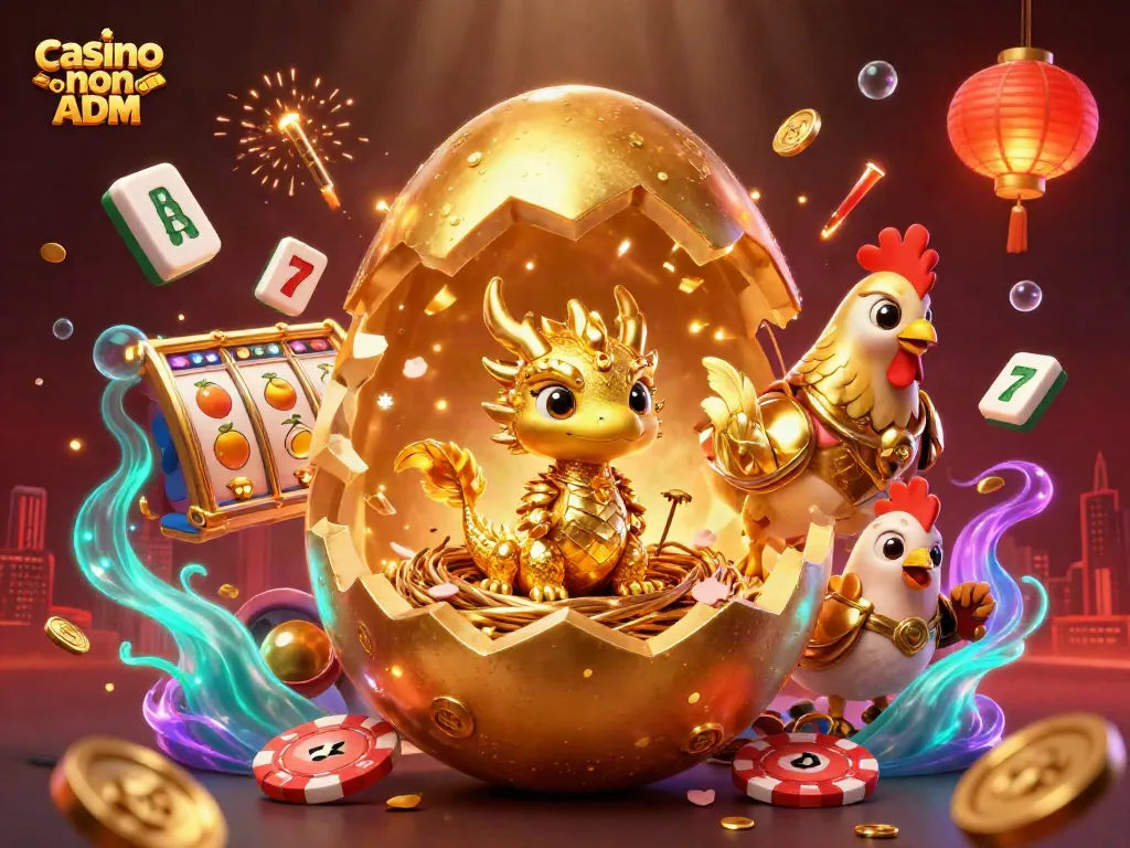 Gioca nei migliori casino non ADM, con avventure di gioco tra draghi d'oro e poker chips scintillanti.