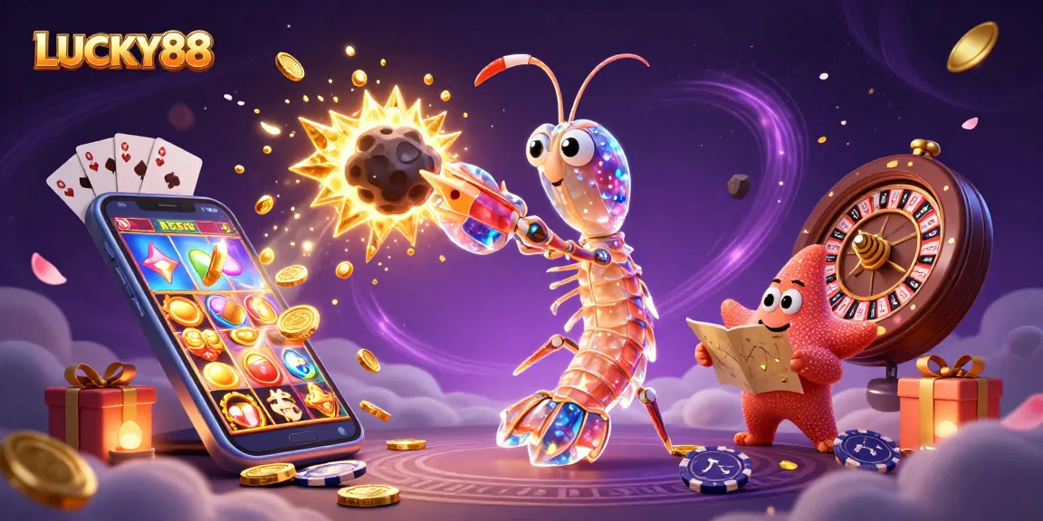 LUCKY88 attracts players with vibrant casino elements in a dynamic gaming scene.