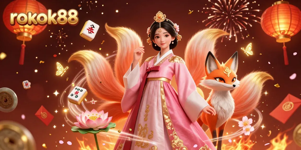 Engage in thrilling gameplay at rokok88 with festive visuals capturing the essence of digital entertainment.