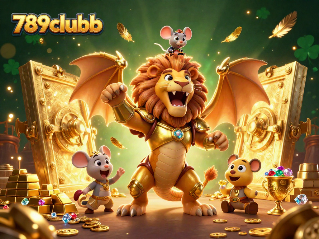 Engage in thrilling gameplay with 789clubb amidst golden treasures and enchanting characters.