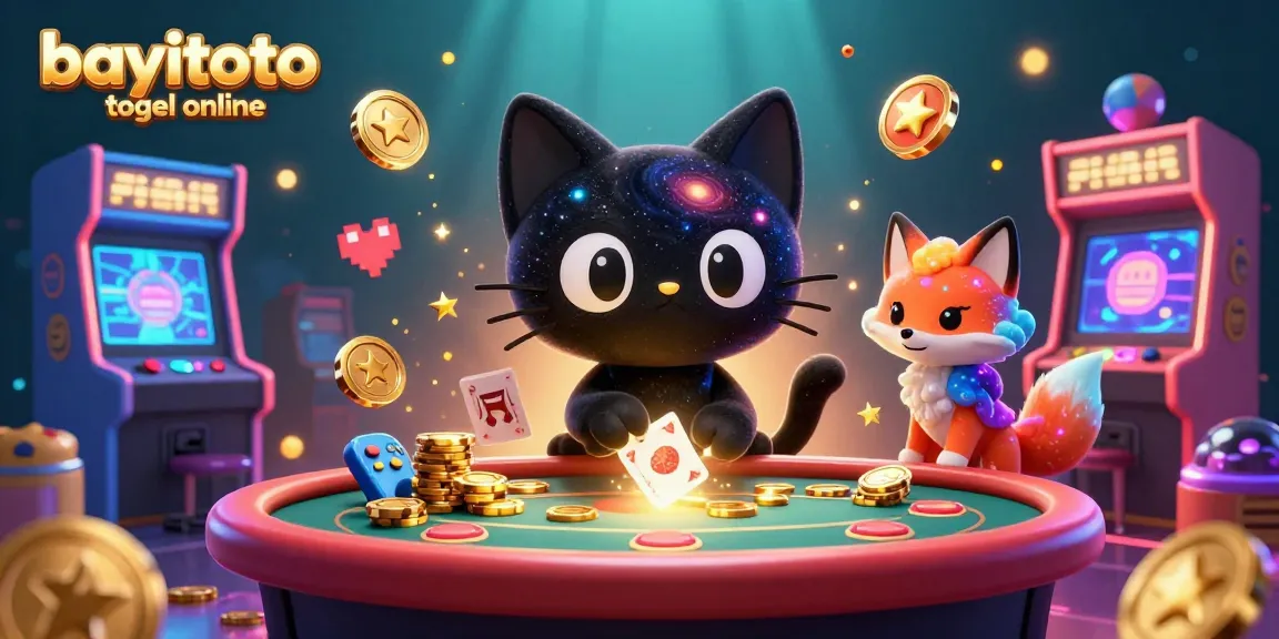 Engage with bayitoto togel online at a lively cosmic casino with vibrant game elements.