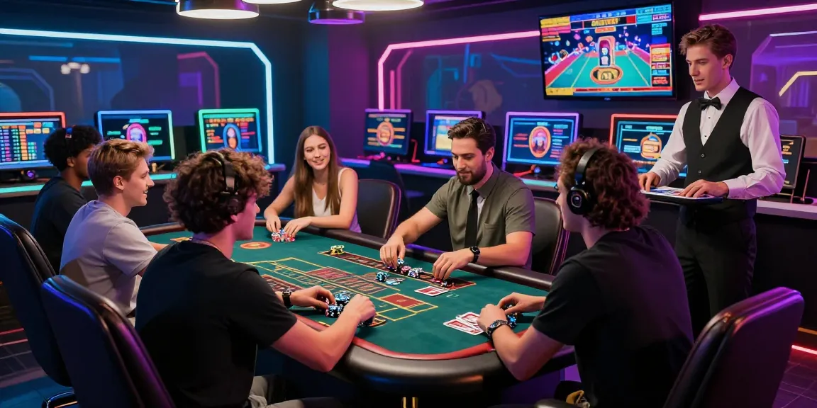 Exciting yo88 online gaming session with diverse players and vibrant atmosphere