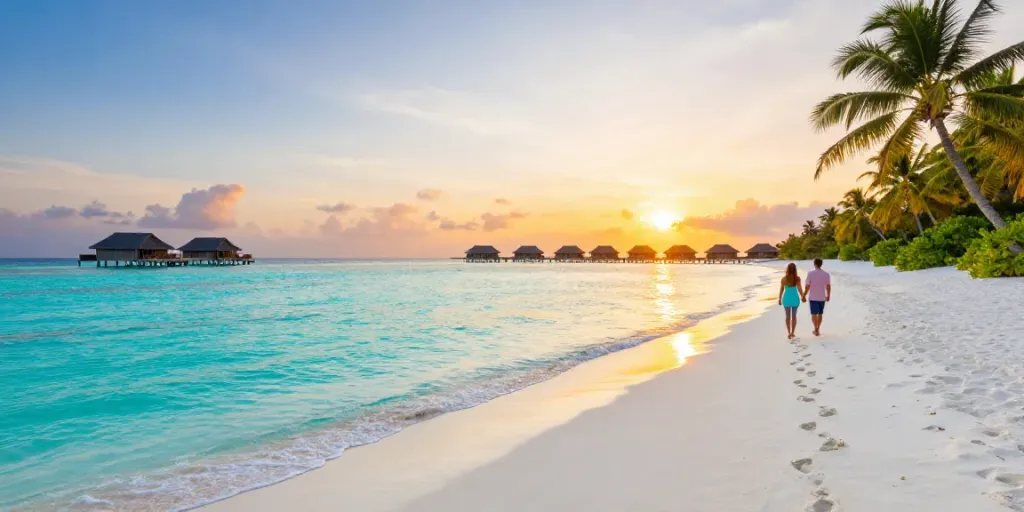 Buy train tickets easily for a luxurious tropical paradise getaway with stunning beaches.
