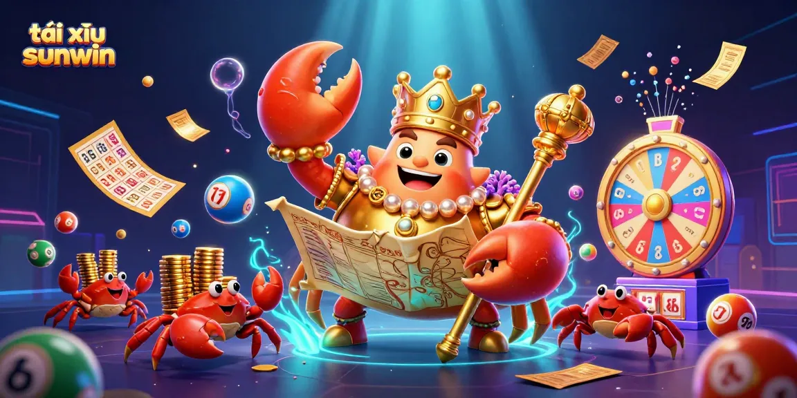 Experience exciting gameplay and high rewards with tài xỉu sunwin in a vibrant casino illustration.