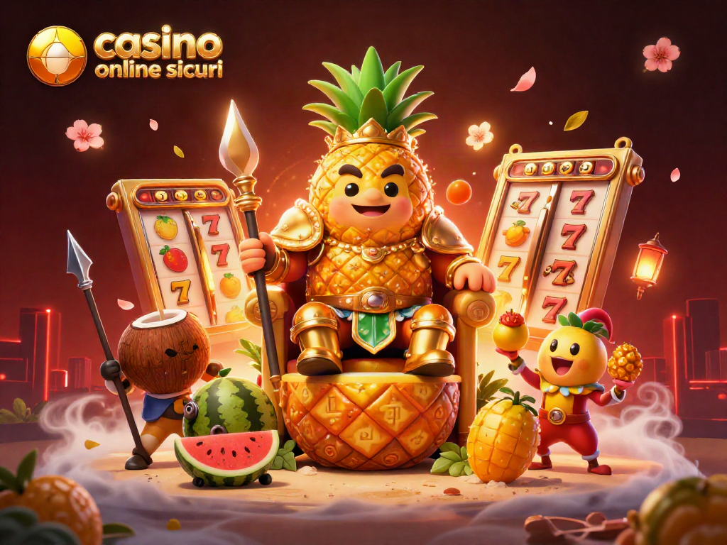 Scopri i casinò online sicuri con il re ananas dorato e giochi avvincenti sulla scena.