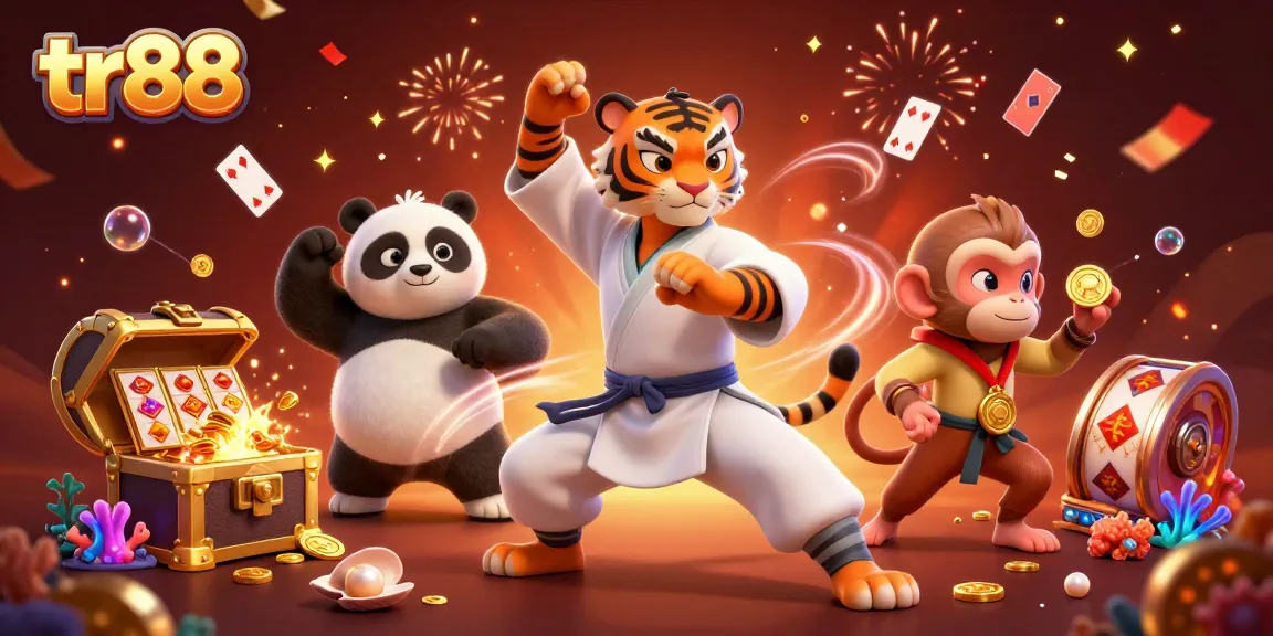 tr88 tiger master engaging players with vibrant slot games and colorful treasures