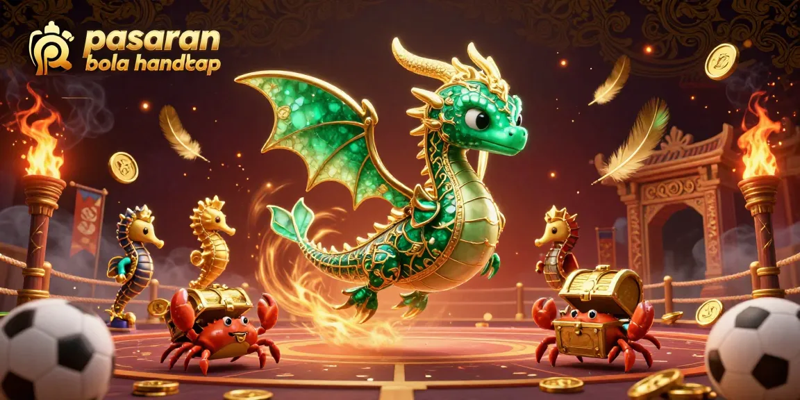 Experience the thrill of betting with pasaran bola handicap in this vibrant, action-packed scene.