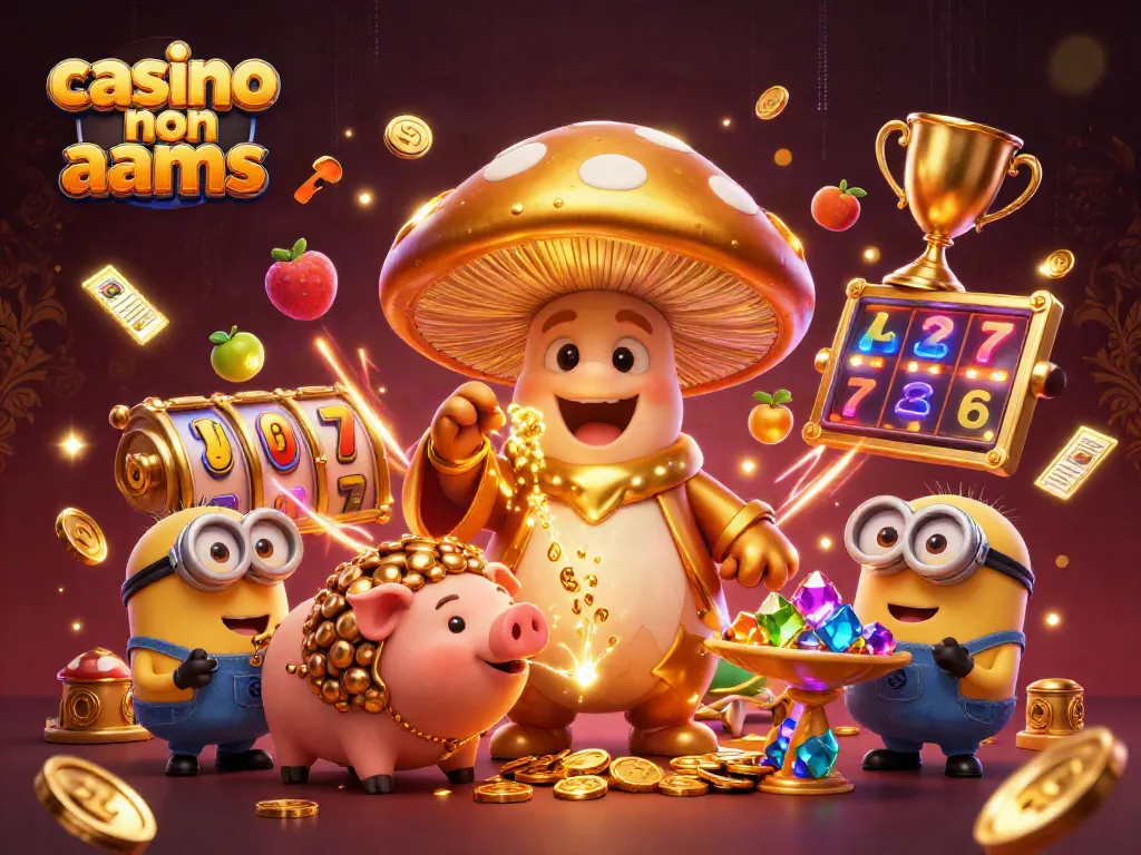 Gioca nei casino non AAMS con immagini di maghi e simboli di jackpot dorati