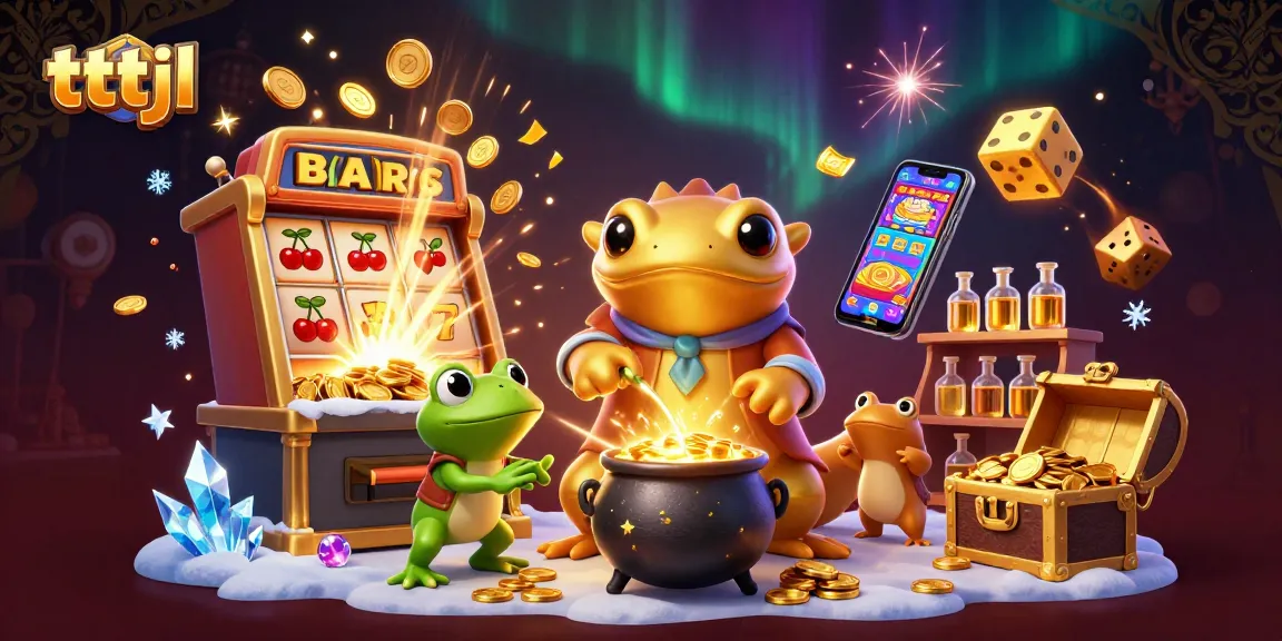Join the tttjl adventure with a giant golden salamander alchemist and jackpot explosions!