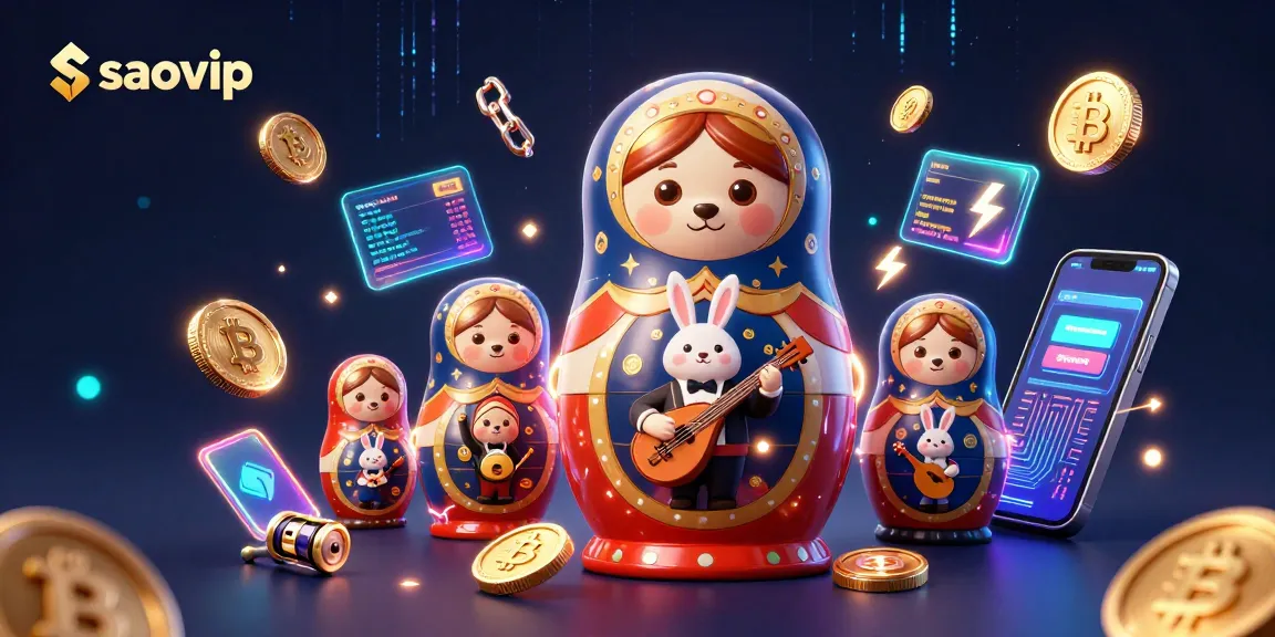 Experience high-energy gameplay with saovip's dynamic casino atmosphere featuring vibrant characters and game elements.