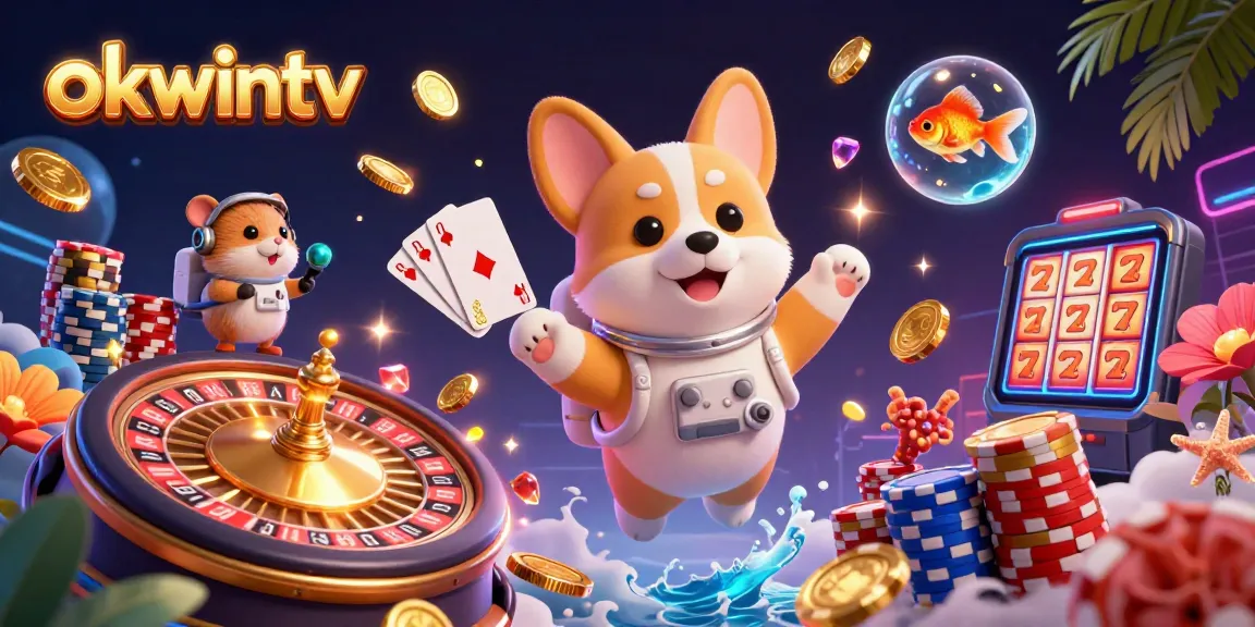 Experience the thrill of betting with OKWINTV, where quality streaming meets seamless gambling in a vibrant casino scene.