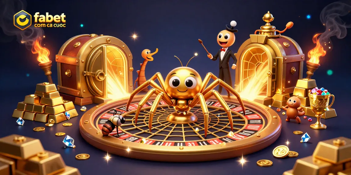 Place bets confidently with fabet com ca cuoc in a vibrant 3D casino setting