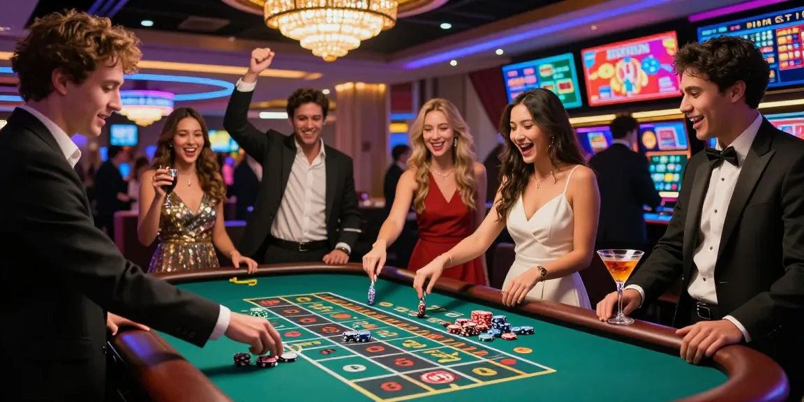 Experience excitement with rokok88 rtp at a vibrant casino table.